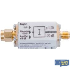 Ενεργός μειωτήρας σήματος με DC-Bypass DG20_G10, 20 dB, 10 MHz - 10 GHz για όργανα Gigahertz (HF5x, HFE, HFW)